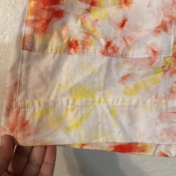 NWT Alpine Design Floral Camp 4” Shorts Pull-On Lightweight Red Yellow UPF30 XL - Picture 9 of 13